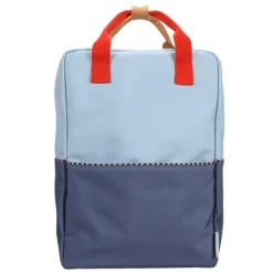 Sale Sticky Lemon Large  Backpack Colourblocking Wonders zissou blue-blue whale