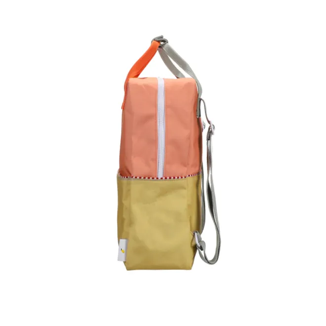 Outlet Sticky Lemon Large Backpack Colourblocking Wonders coral pink-reed green