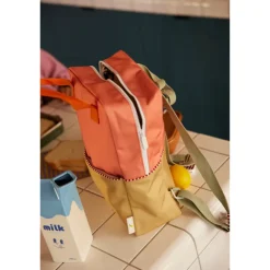 Outlet Sticky Lemon Large Backpack Colourblocking Wonders coral pink-reed green