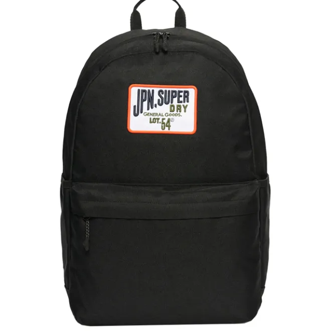 Outlet Superdry Montana Patched Backpack vintage black