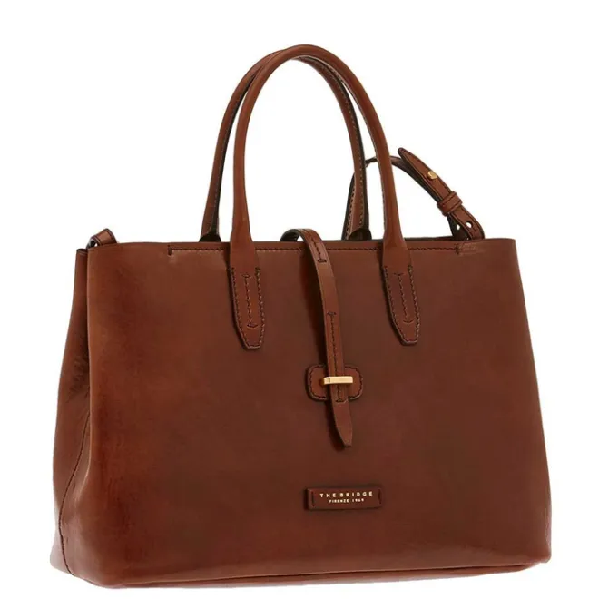 The Bridge Dalston Shopping Tote brown/gold