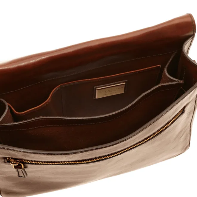 Outlet The Bridge Story Uomo Messenger brown