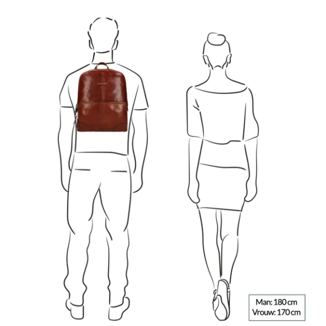 Discount The Bridge Vespucci Backpack brown