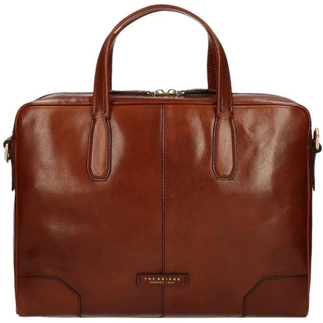 Outlet The Bridge Vespucci Briefcase brown