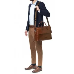 Online The Bridge Williamsburg Briefcase brown/ruthenium