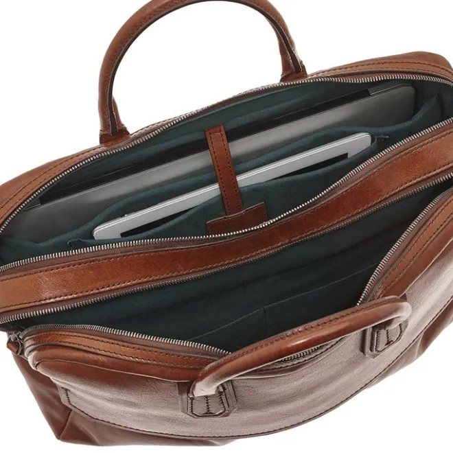 Online The Bridge Williamsburg Briefcase brown/ruthenium
