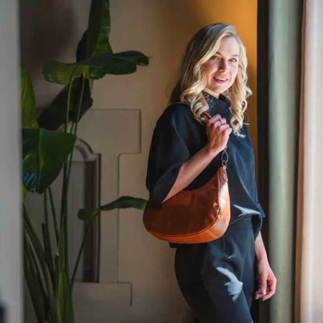 Outlet The Chesterfield Brand Alexandria Shoulderbag brown