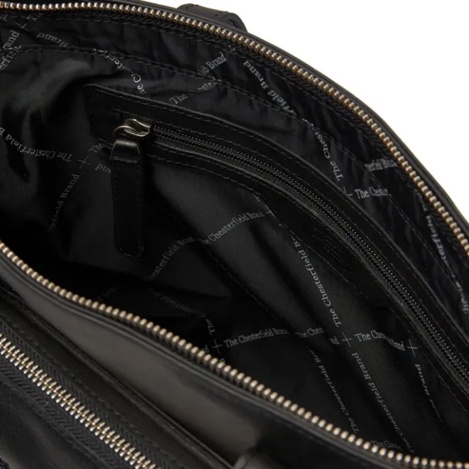 Outlet The Chesterfield Brand Alicante Shopper black