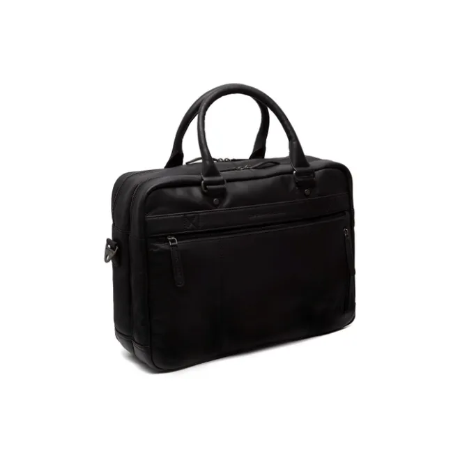 Outlet The Chesterfield Brand Boston Laptoptas zwart