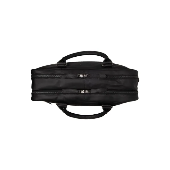 Outlet The Chesterfield Brand Boston Laptoptas zwart