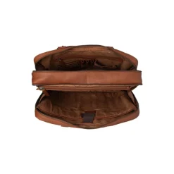 New The Chesterfield Brand Boston Laptoptas cognac