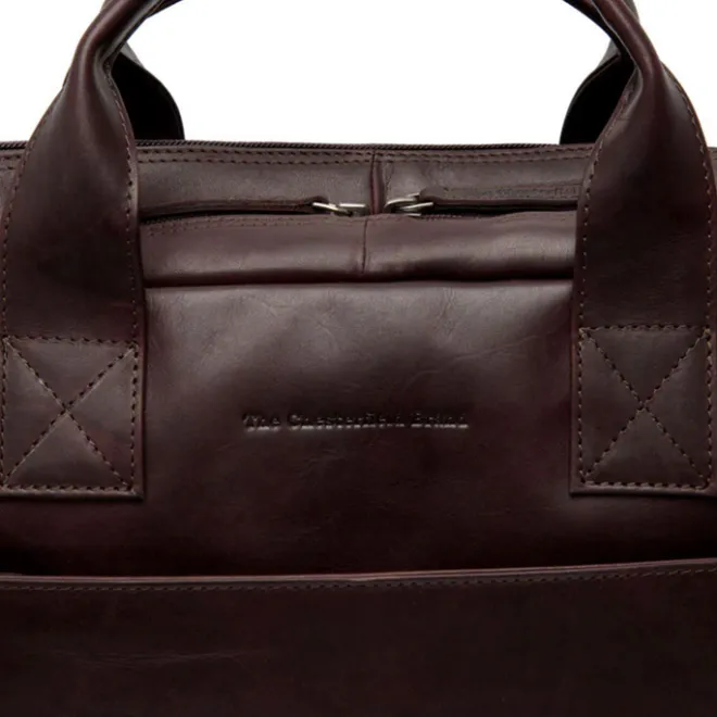 Sale The Chesterfield Brand Frazer Laptopbag brown