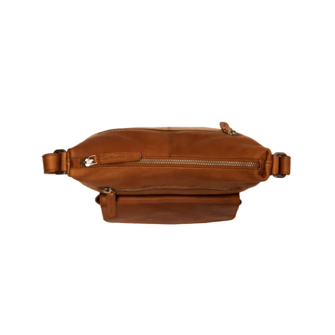 Best The Chesterfield Brand Hailey Schoudertas cognac