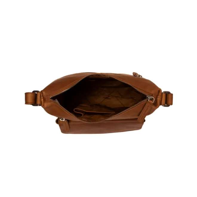 Best The Chesterfield Brand Hailey Schoudertas cognac
