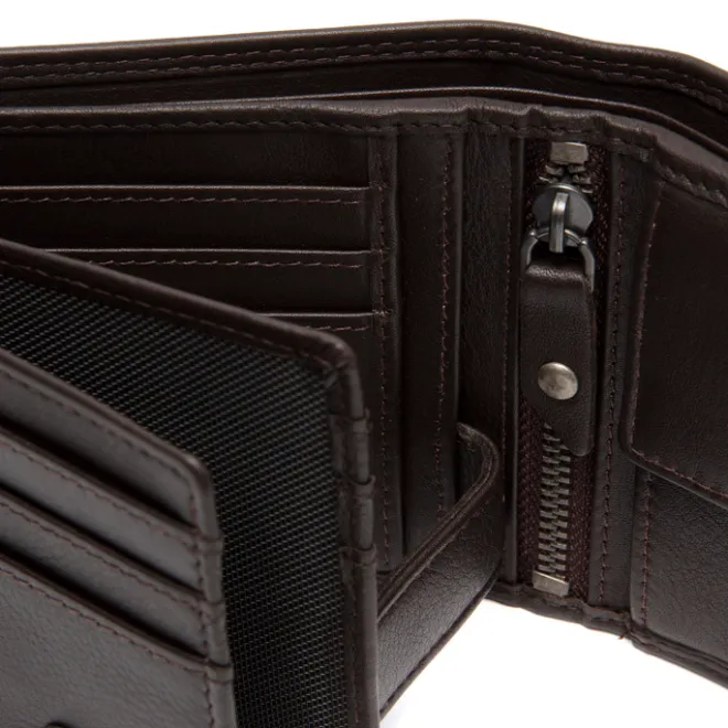 Outlet The Chesterfield Brand Hendrick Billfold Wide brown