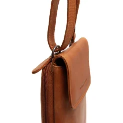 Clearance The Chesterfield Brand Langley Telephone Bag cognac