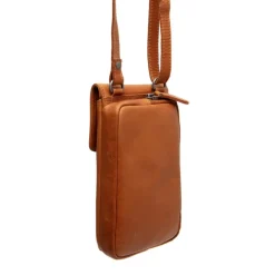 Clearance The Chesterfield Brand Langley Telephone Bag cognac
