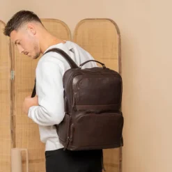 Clearance The Chesterfield Brand Lennox Backpack brown