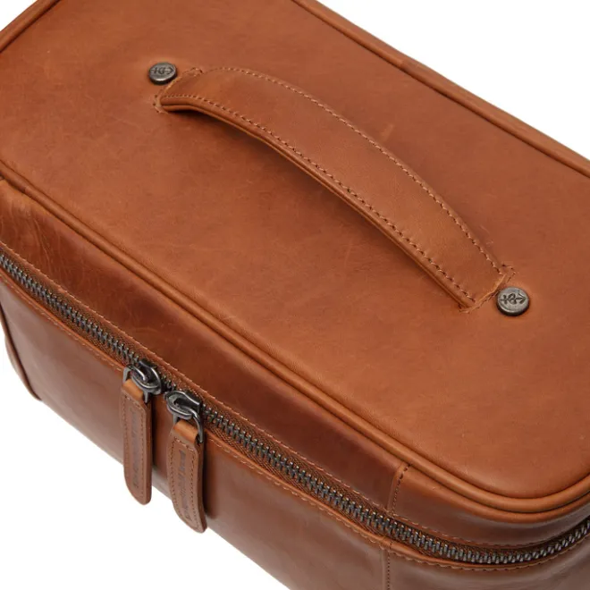 Clearance The Chesterfield Brand Limone Toilettas cognac