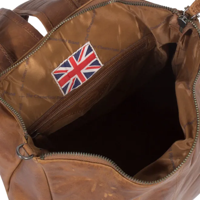 Discount The Chesterfield Brand Manchester Backpack cognac