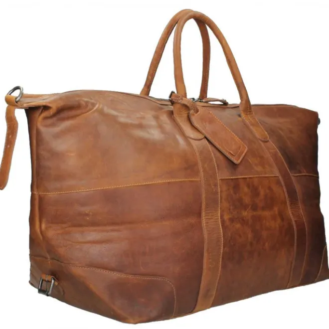 Clearance The Chesterfield Brand Portsmouth Travelbag cognac