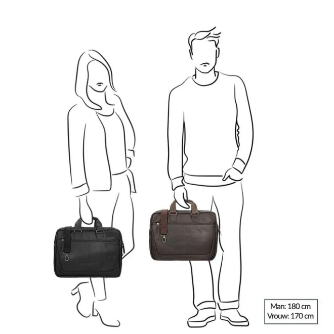 Sale The Chesterfield Brand Seth Business Bag black