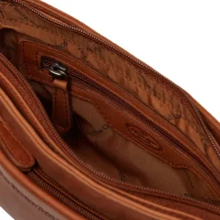 Outlet The Chesterfield Brand Southampton Schoudertas cognac