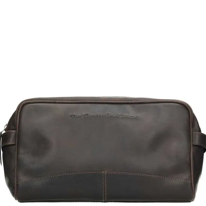 Clearance The Chesterfield Brand Stefan Toiletbag brown