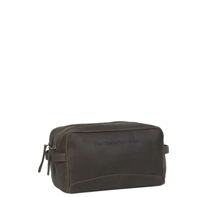 Clearance The Chesterfield Brand Stefan Toiletbag brown