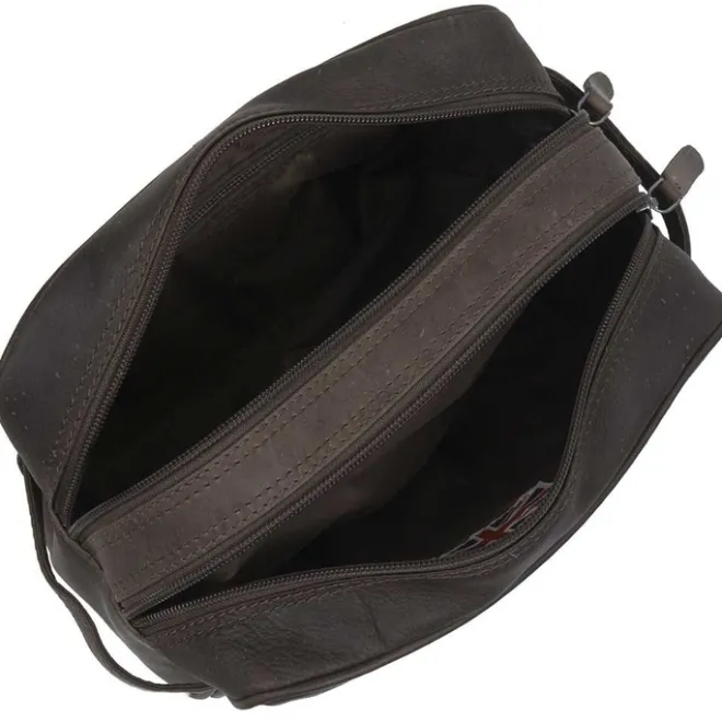 Clearance The Chesterfield Brand Stefan Toiletbag brown
