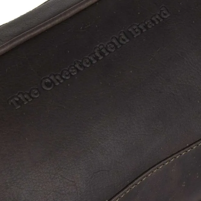 Clearance The Chesterfield Brand Stefan Toiletbag brown