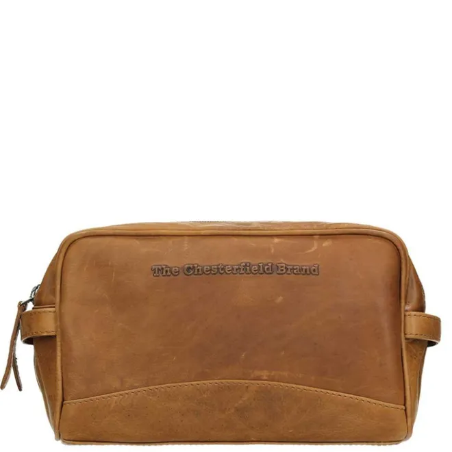 Clearance The Chesterfield Brand Stacey Toiletbag cognac