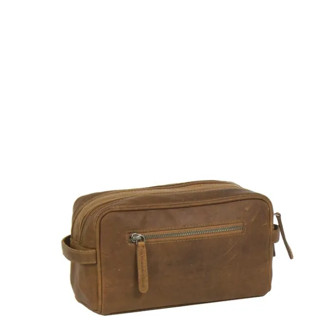 Clearance The Chesterfield Brand Stacey Toiletbag cognac
