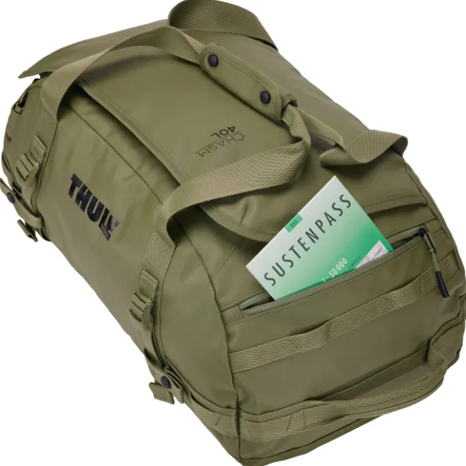 Online Thule Chasm Duffel 40L olivine