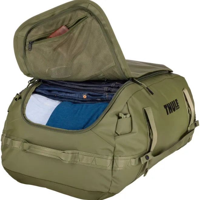 Clearance Thule Chasm Duffel 90L olivine