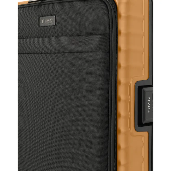Best Titan Overseas 4 Wheel Cabin Spinner Frontpocket canyon bronze