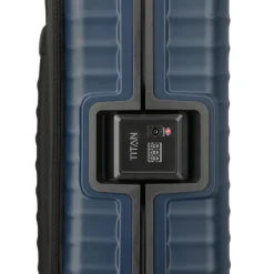 Sale Titan Overseas 4 Wheel Cabin Spinner Frontpocket midnight blue