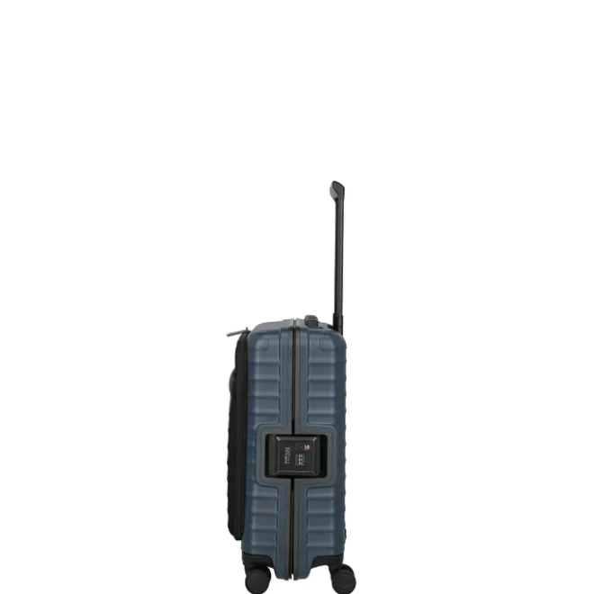 Sale Titan Overseas 4 Wheel Cabin Spinner Frontpocket midnight blue