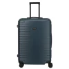Titan Overseas 4 Wheel Trolley M+ midnight blue