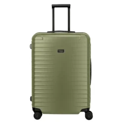 Best Titan Overseas 4 Wheel Trolley M+ forest green