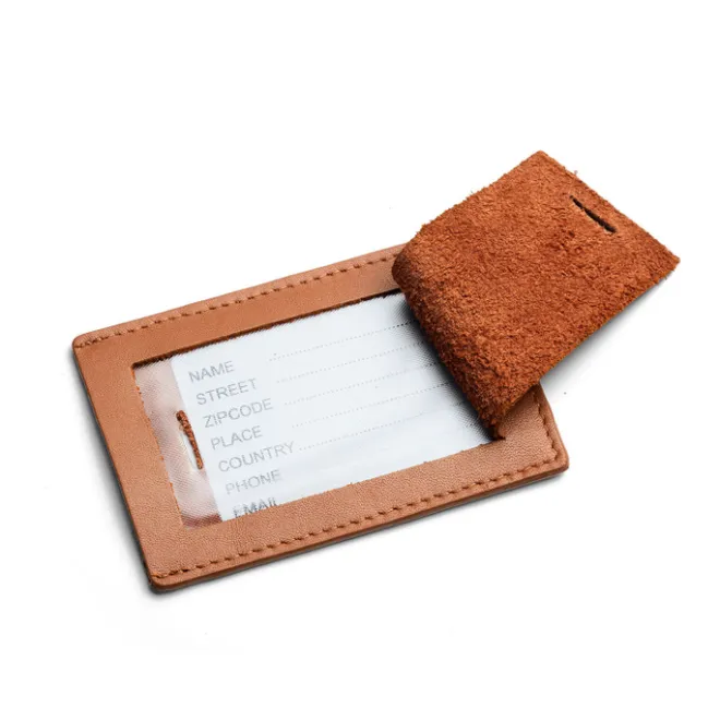 New Travelbags Luggage Tag cognac