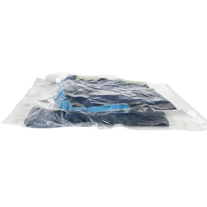 Outlet Travelbags Space Buddy Vacuümzakken Travelset 4-pcs transparant