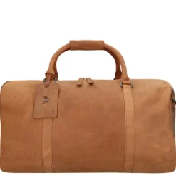 Best Travelbags The Base Leather Weekender cognac