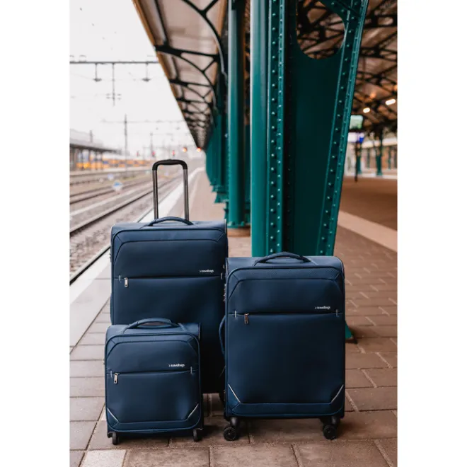 Best Travelbags The Base Soft Trolley 68 dark blue
