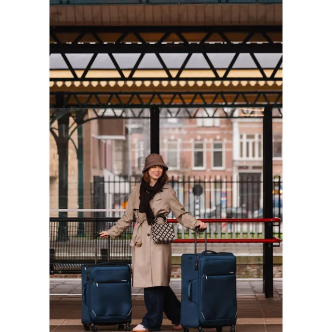 Best Travelbags The Base Soft Trolley 68 dark blue