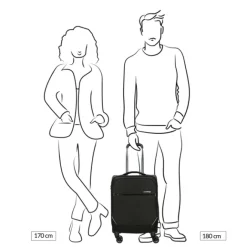 Online Travelbags The Base Soft Trolley S dark blue
