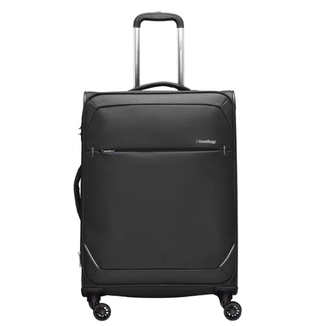Clearance Travelbags The Base Soft Trolley 68 black