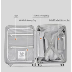 Outlet Travelbags The Lina Trolley S white
