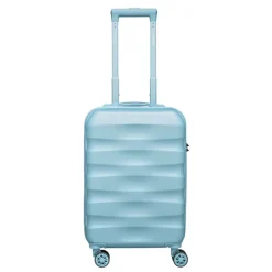 Discount Travelbags The Rollaway Cabin Trolley ice blue