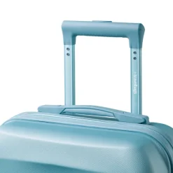 Discount Travelbags The Rollaway Cabin Trolley ice blue